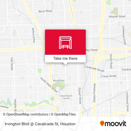 Mapa de Irvington Blvd @ Cavalcade St