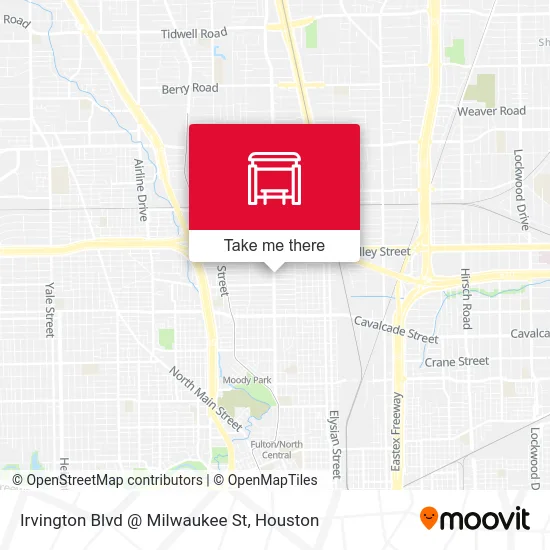 Mapa de Irvington Blvd @ Milwaukee St