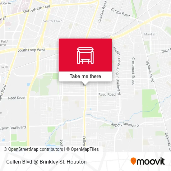 Cullen Blvd @ Brinkley St map