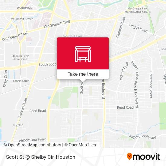 Scott St @ Shelby Cir map