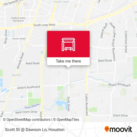 Scott St @ Dawson Ln map