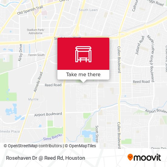 Rosehaven Dr @ Reed Rd map
