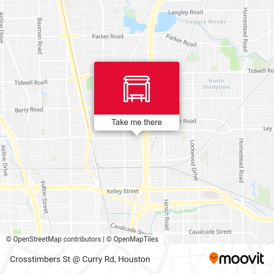 Mapa de Crosstimbers St @ Curry Rd