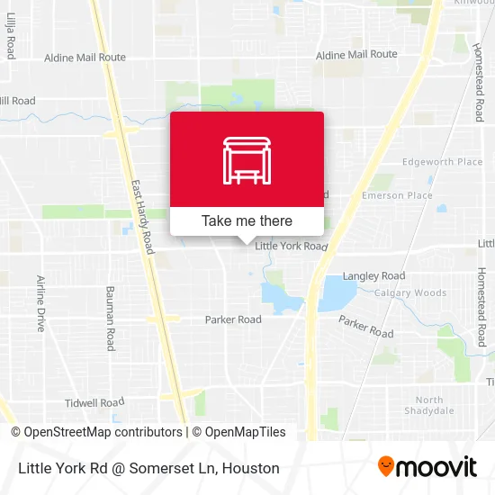 Little York Rd @ Somerset Ln map