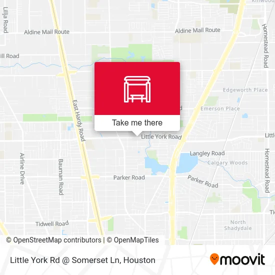 Little York Rd @ Somerset Ln map