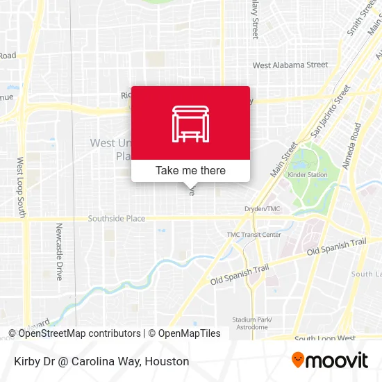 Mapa de Kirby Dr @ Carolina Way