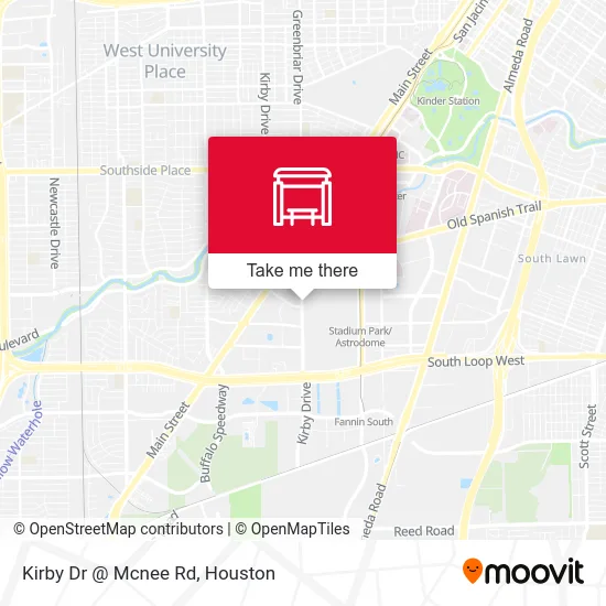 Kirby Dr @ Mcnee Rd map
