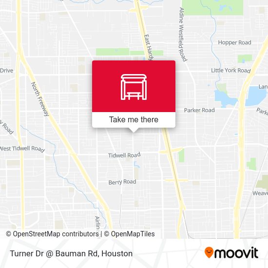 Turner Dr @ Bauman Rd map