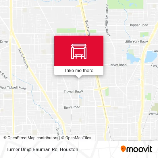 Turner Dr @ Bauman Rd map