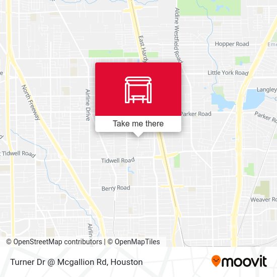 Turner Dr @ Mcgallion Rd map