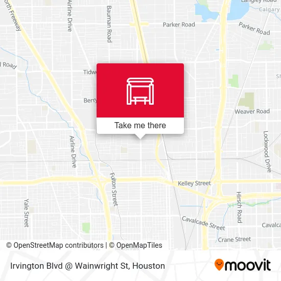 Irvington Blvd @ Wainwright St map