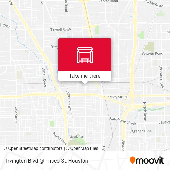 Irvington Blvd @ Frisco St map