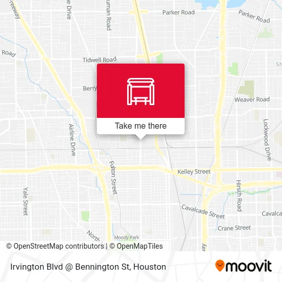 Irvington Blvd @ Bennington St map