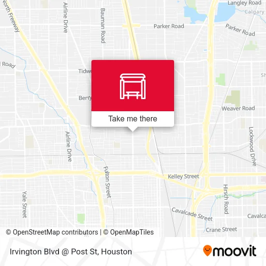 Irvington Blvd @ Post St map