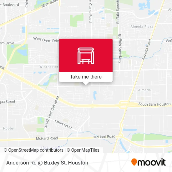 Anderson Rd @ Buxley St map