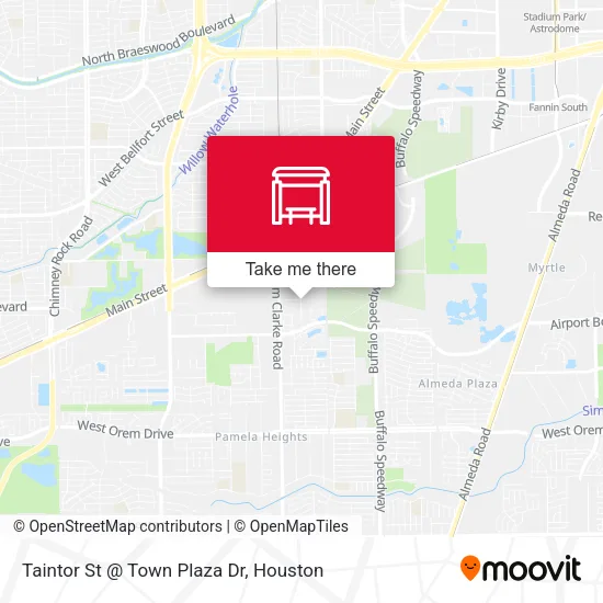 Taintor St @ Town Plaza Dr map