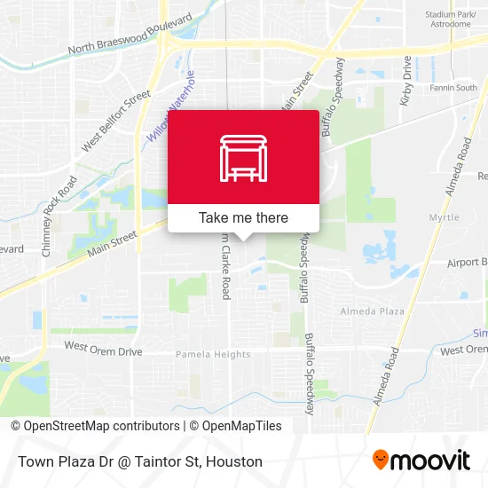 Town Plaza Dr @ Taintor St map