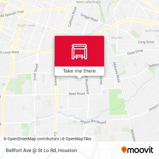 Bellfort Ave @ St Lo Rd map
