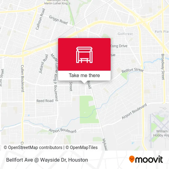 Mapa de Bellfort Ave @ Wayside Dr