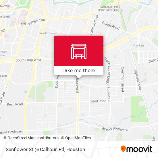 Sunflower St @ Calhoun Rd map