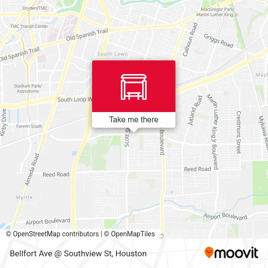 Bellfort Ave @ Southview St map