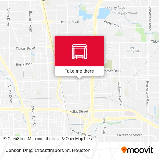 Mapa de Jensen Dr @ Crosstimbers St
