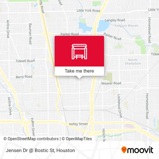 Jensen Dr @ Bostic St map