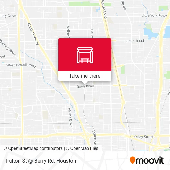 Mapa de Fulton St @ Berry Rd