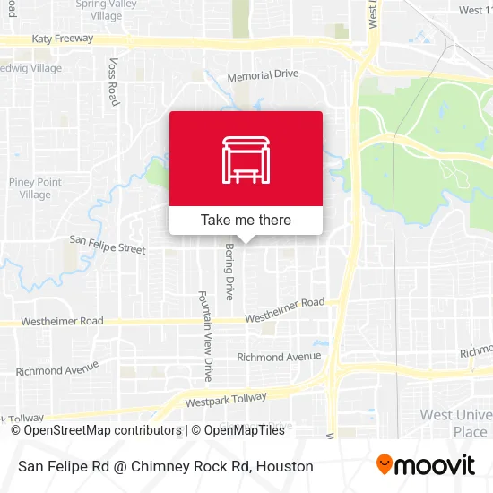San Felipe Rd @ Chimney Rock Rd map