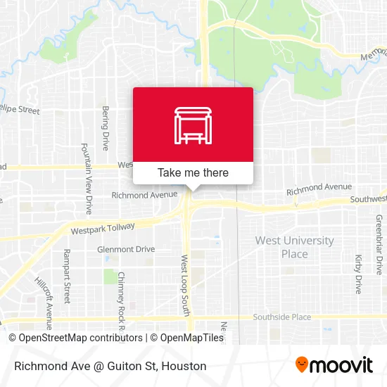 Mapa de Richmond Ave @ Guiton St