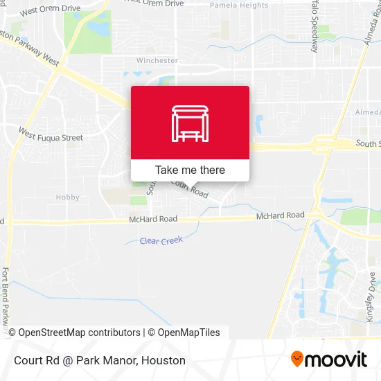 Court Rd @ Park Manor map