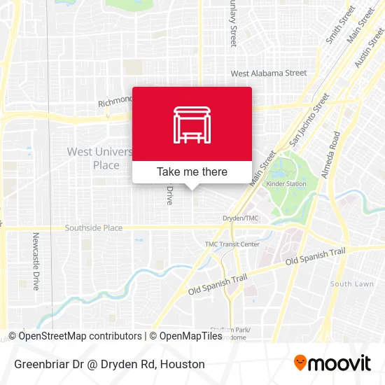 Greenbriar Dr @ Dryden Rd map