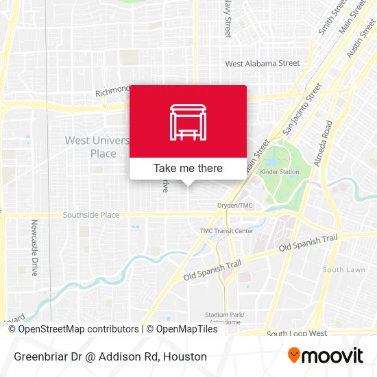 Greenbriar Dr @ Addison Rd map