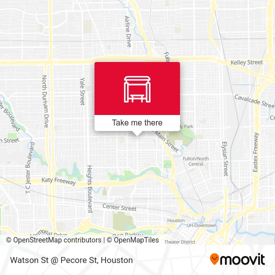Watson St @ Pecore St map
