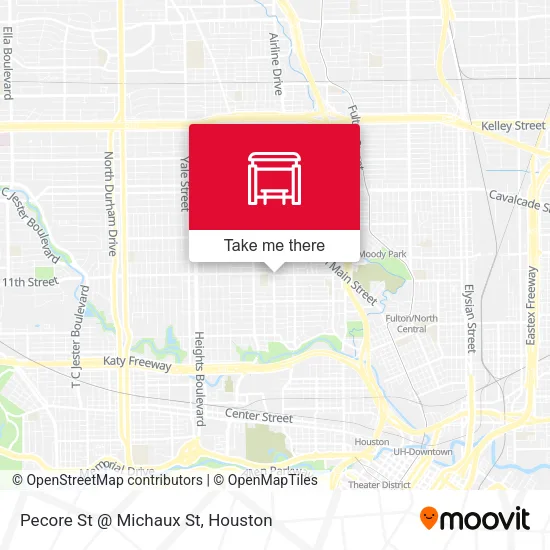 Pecore St @ Michaux St map