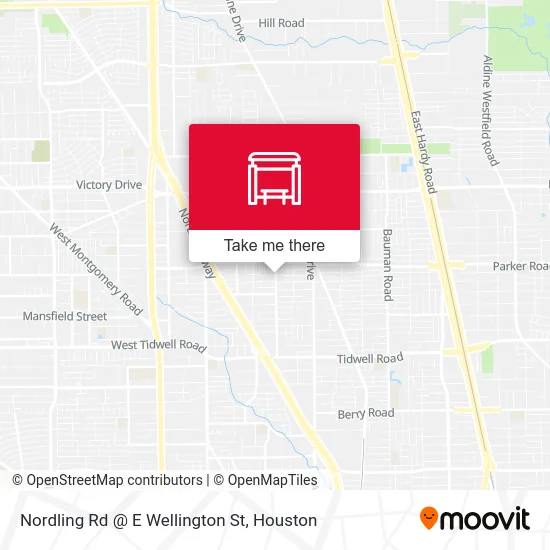 Nordling Rd @ E Wellington St map