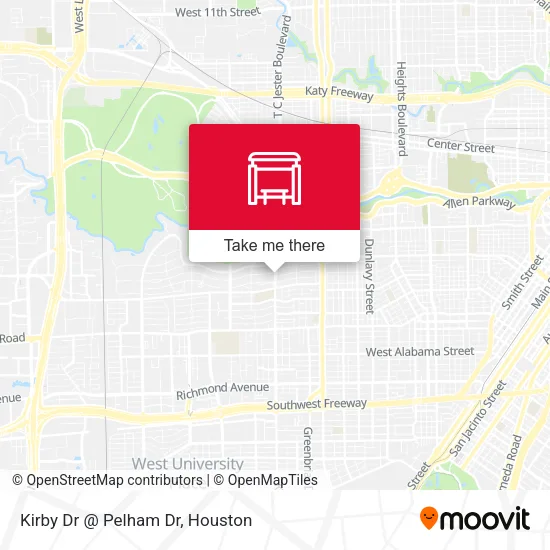 Kirby Dr @ Pelham Dr map