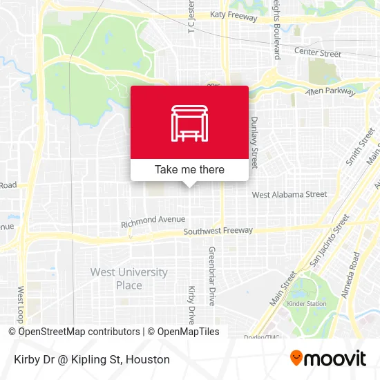 Mapa de Kirby Dr @ Kipling St