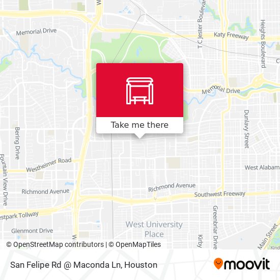 San Felipe Rd @ Maconda Ln map