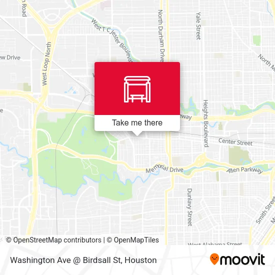 Washington Ave @ Birdsall St map