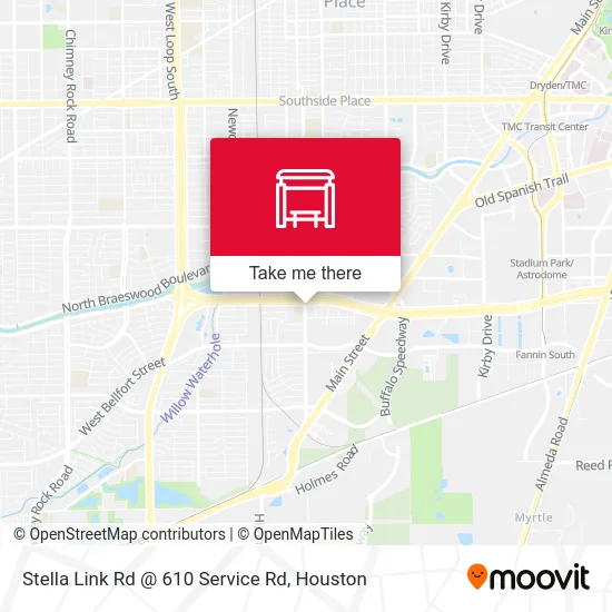 Mapa de Stella Link Rd @ 610 Service Rd