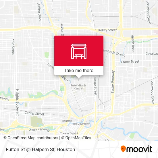 Fulton St @ Halpern St map