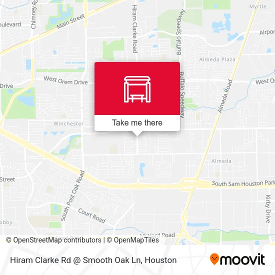 Hiram Clarke Rd @ Smooth Oak Ln map