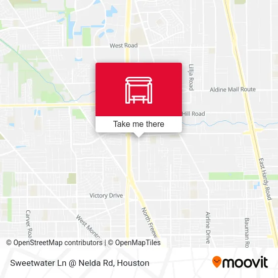 Sweetwater Ln @ Nelda Rd map