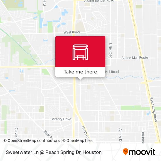 Sweetwater Ln @ Peach Spring Dr map