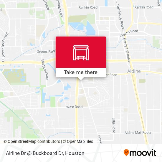 Airline Dr @ Buckboard Dr map