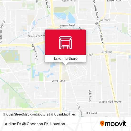 Airline Dr @ Goodson Dr map
