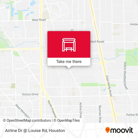 Airline Dr @ Louise Rd map