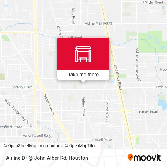 Airline Dr @ John Alber Rd map