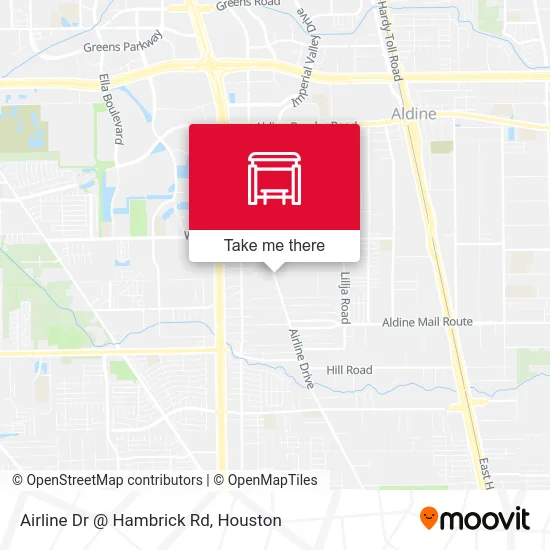 Airline Dr @ Hambrick Rd map